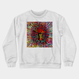 Colorful Mushroom Crewneck Sweatshirt